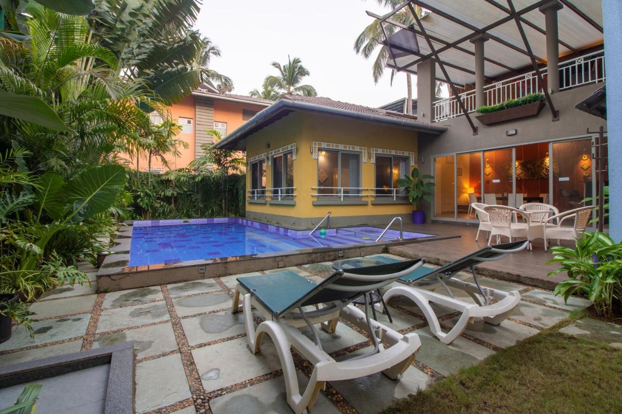 Beach 7 Mins Walk Luxury Villa Diva Калангуте Екстериор снимка