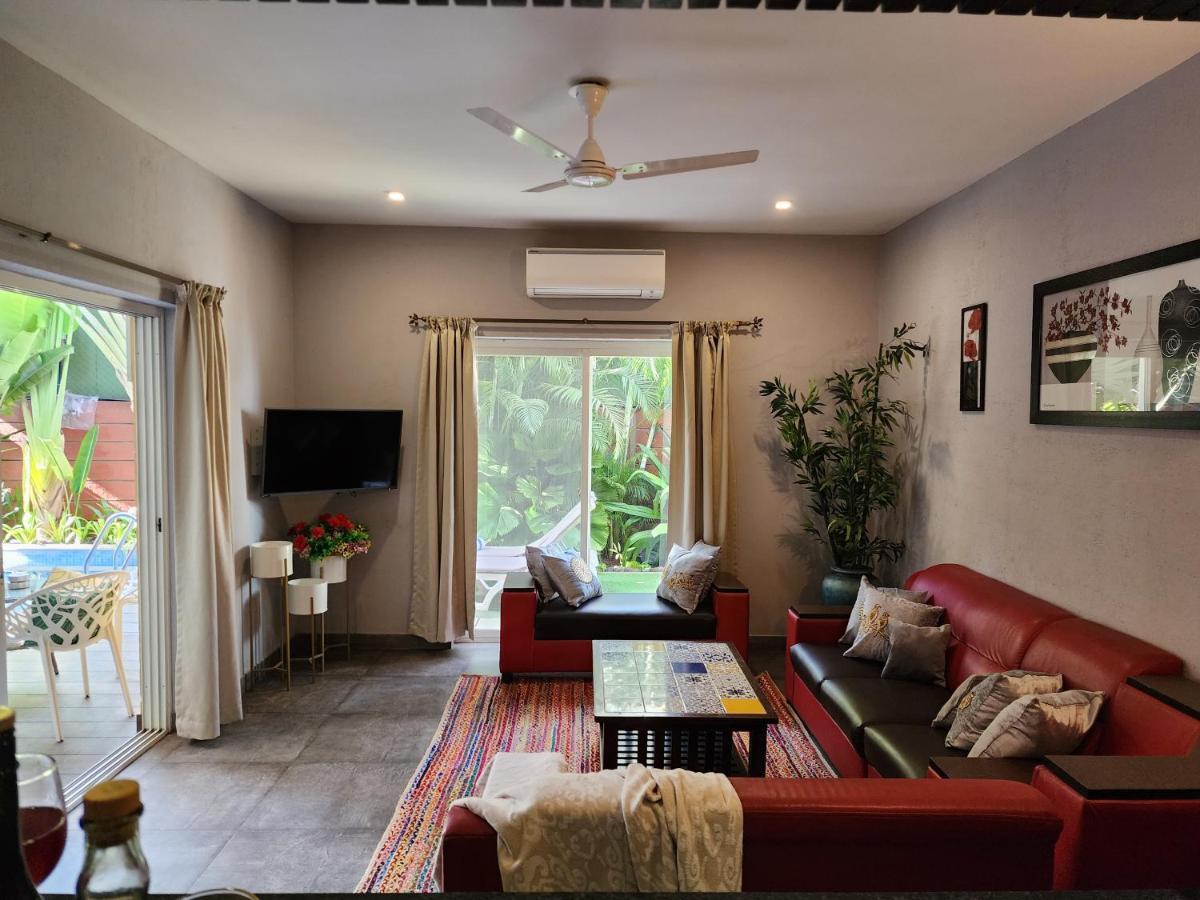Beach 7 Mins Walk Luxury Villa Diva Калангуте Екстериор снимка