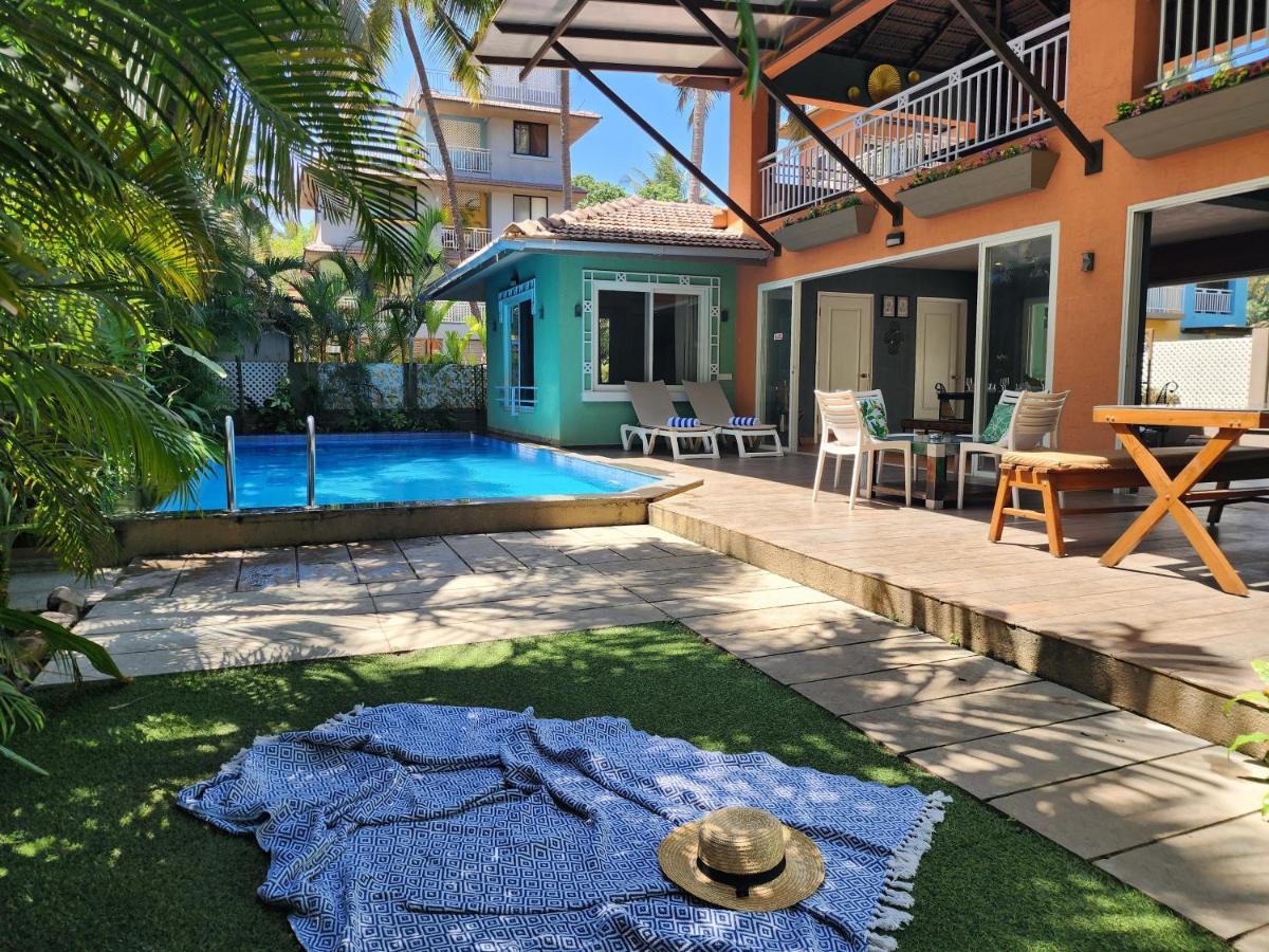 Beach 7 Mins Walk Luxury Villa Diva Калангуте Екстериор снимка